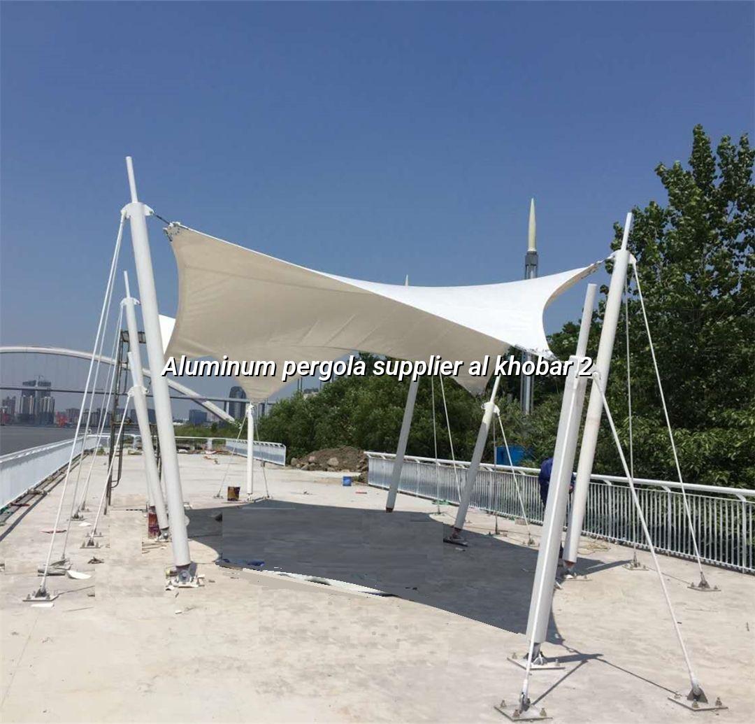 Aluminum Pergola Supplier Al Khobar - CI Shade