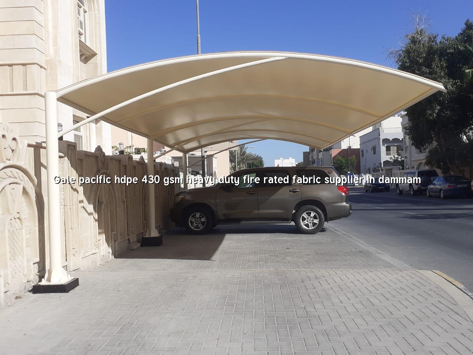 Gale Pacific HDPE 430 GSM Heavy Duty Fire Rated Fabric Supplier in Dammam
