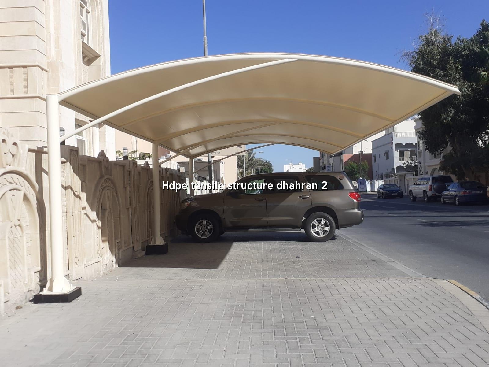 HDPE Tensile Structure Dhahran - CI Shade