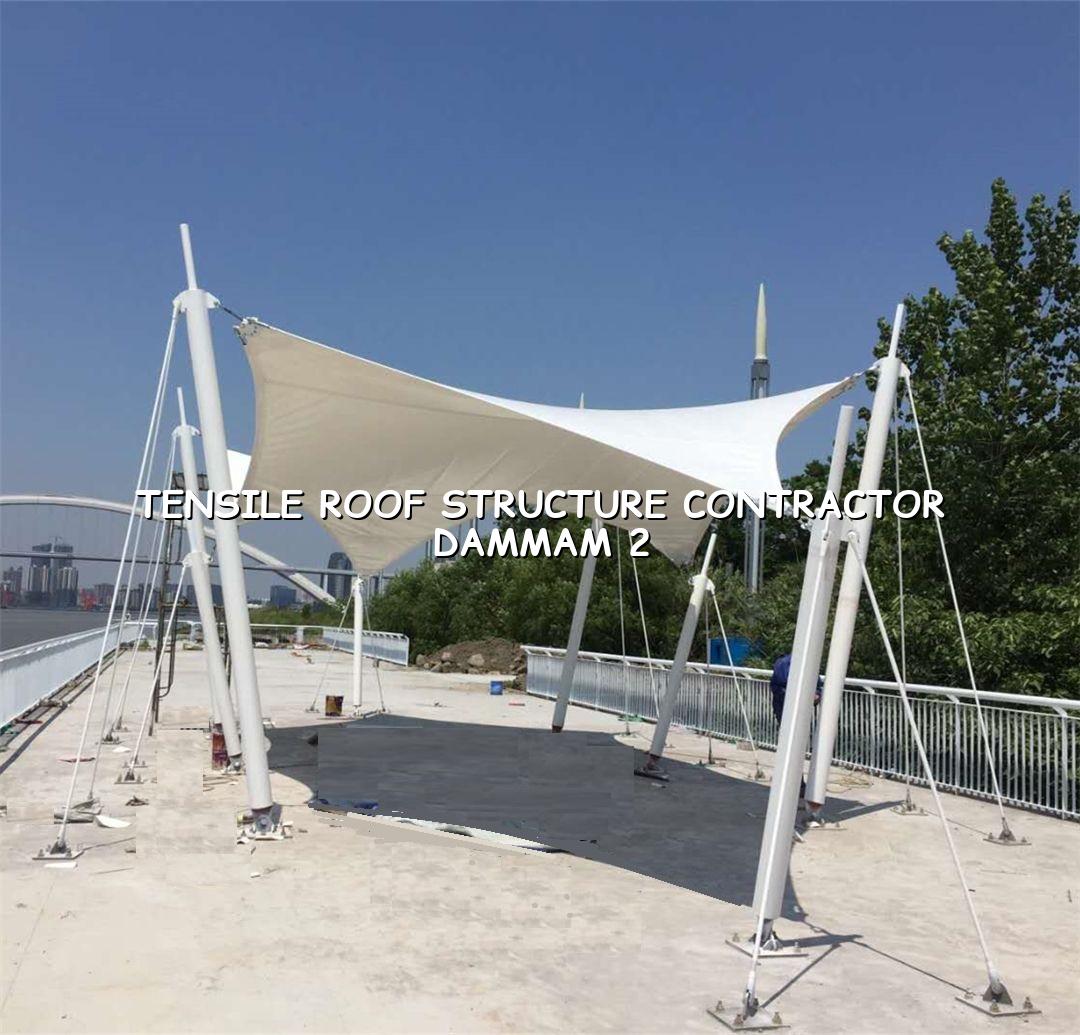 Tensile Roof Structure Contractor Dammam - CI Shade