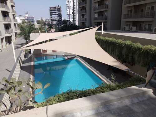 Pvc Modular Swimming Pool Tensile Cover Structure 693